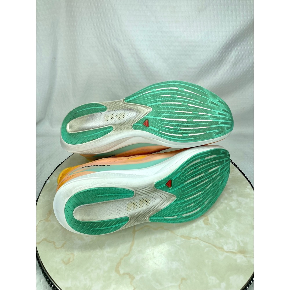 Salomon Phantasm 2 Road Running Shoes Womens 9 Orange Yellow Sporty Gym Sneakers - Picture 11 of 11